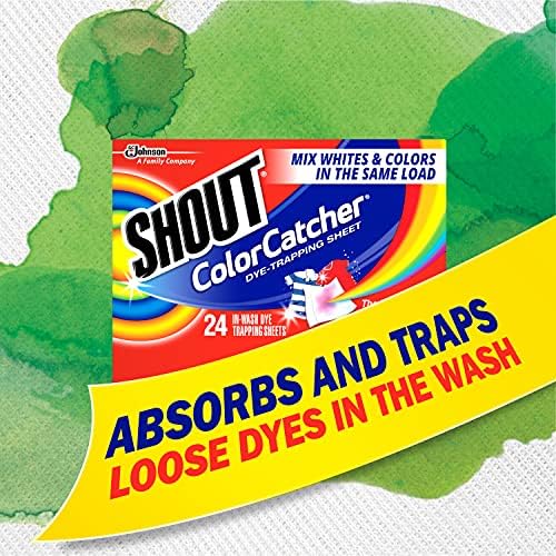Shout Color Catcher Sheets for Laundry, Allow mixed washes, Prevent color runs, and Maintain original color of clothing, 24 Count - Pack of 12 (288 Total Sheets) - Image 5