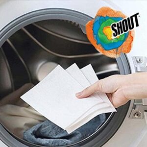 Alternative view of Shout Color Catcher Sheets for Laundry, Allow mixed washes, Prevent color runs, and Maintain original color of clothing, 24 Count - Pack of 12 (288 Total Sheets)