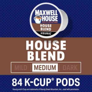 Alternative view of Maxwell House House Blend Medium Roast K-Cup Coffee Pods, 84 ct Box