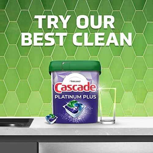 Tide Laundry and Dish Bundle: Tide PODs Spring Meadow 112ct, Cascade Platinum Plus 52ct - Image 6