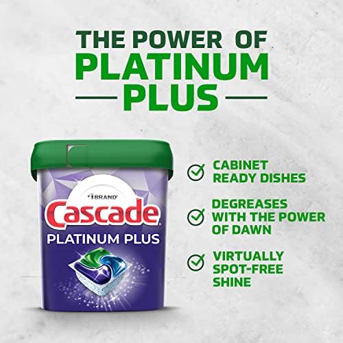 Tide Laundry and Dish Bundle: Tide PODs Spring Meadow 112ct, Cascade Platinum Plus 52ct - Image 7